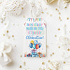 Printable Custom Birthday Gift Tag Balloon - 2 x 3.5 inches