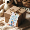 Printable Custom Birthday Gift Tag Balloon - 2 x 3.5 inches